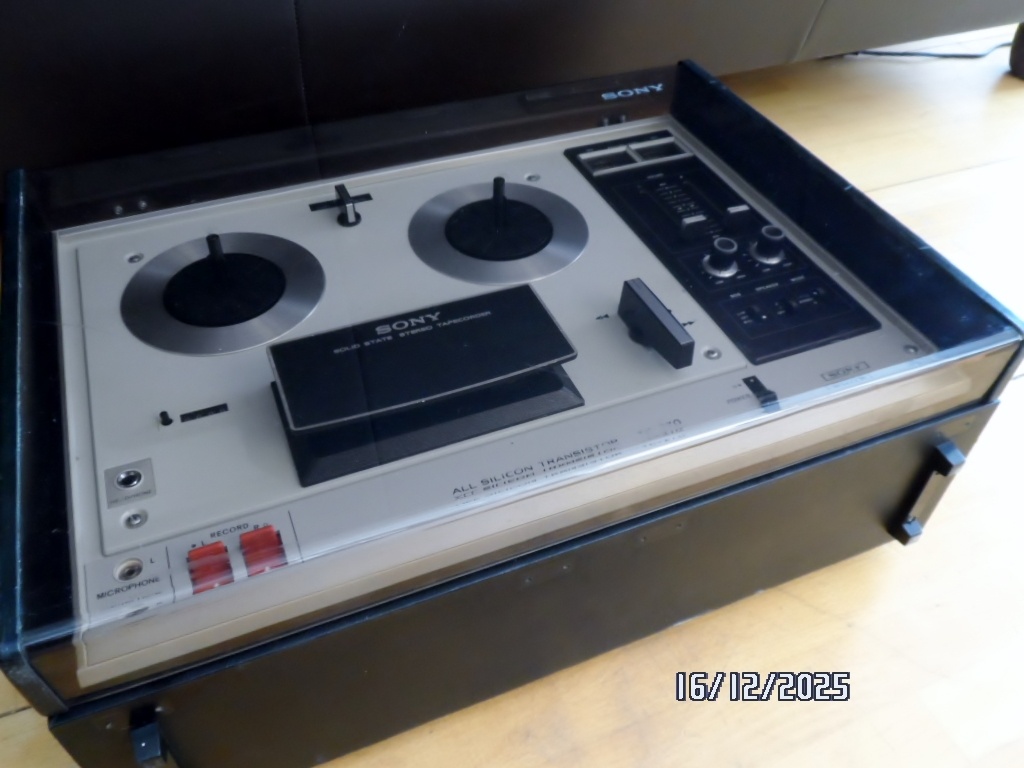 Kotúčový magnetofón SONY TC-270 - 5