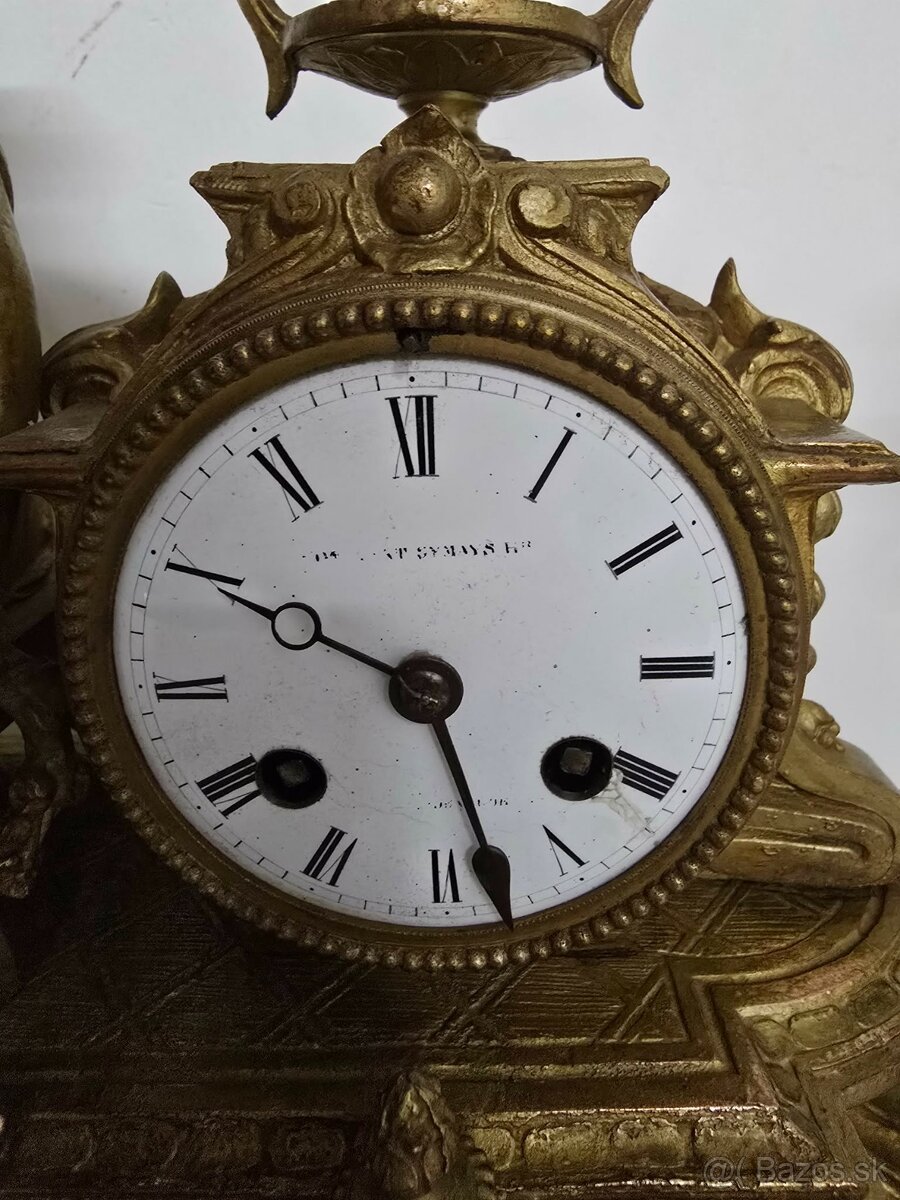 Krásne figurálne hodiny a svietniky - 5