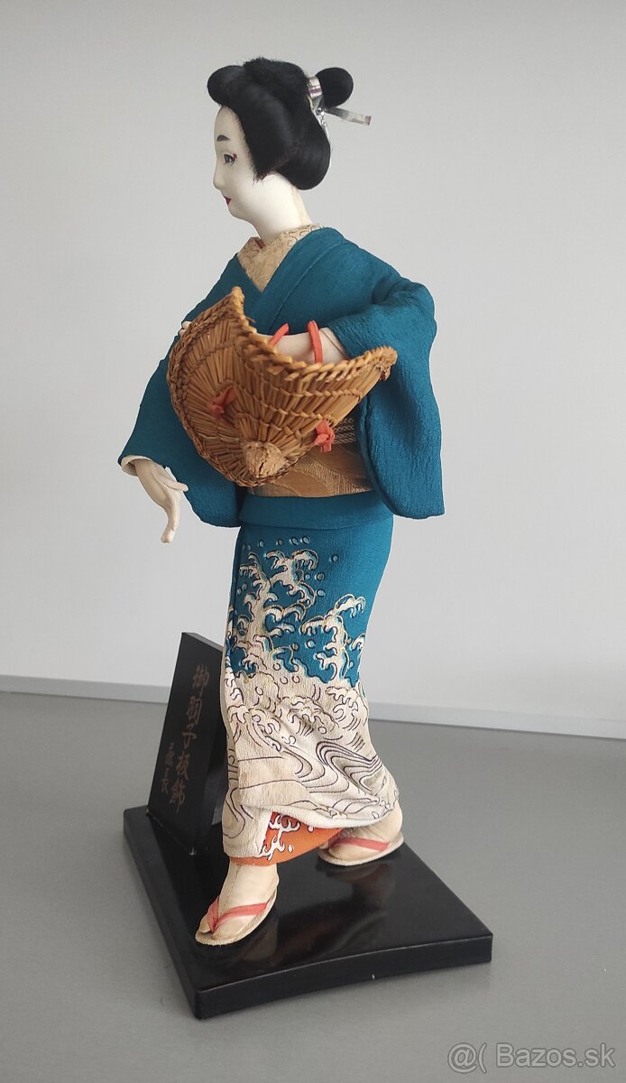 Japonská bábika Sado Okesa - 5