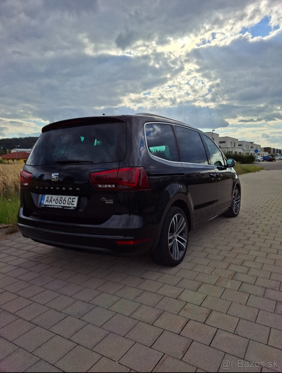SEAT Alhambra 2.0 TDI FR Line 4Drive | 7 miest | Bez nehôd | - 5