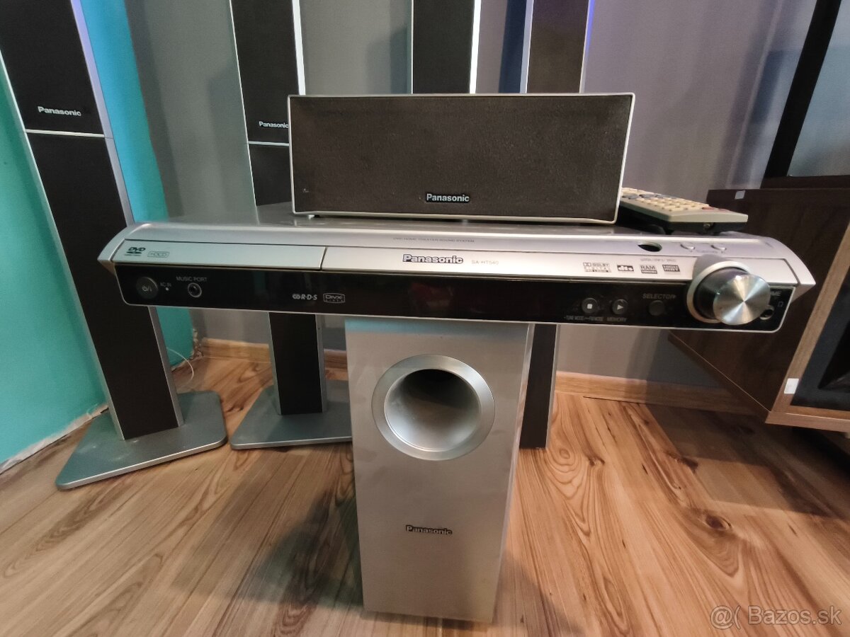 Predám domáce kino Panasonic SA-HT540 - 5
