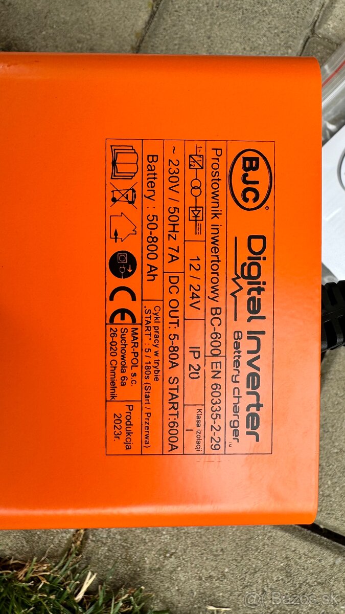 Nabíjačka BJC 600A 12V 24V - 5