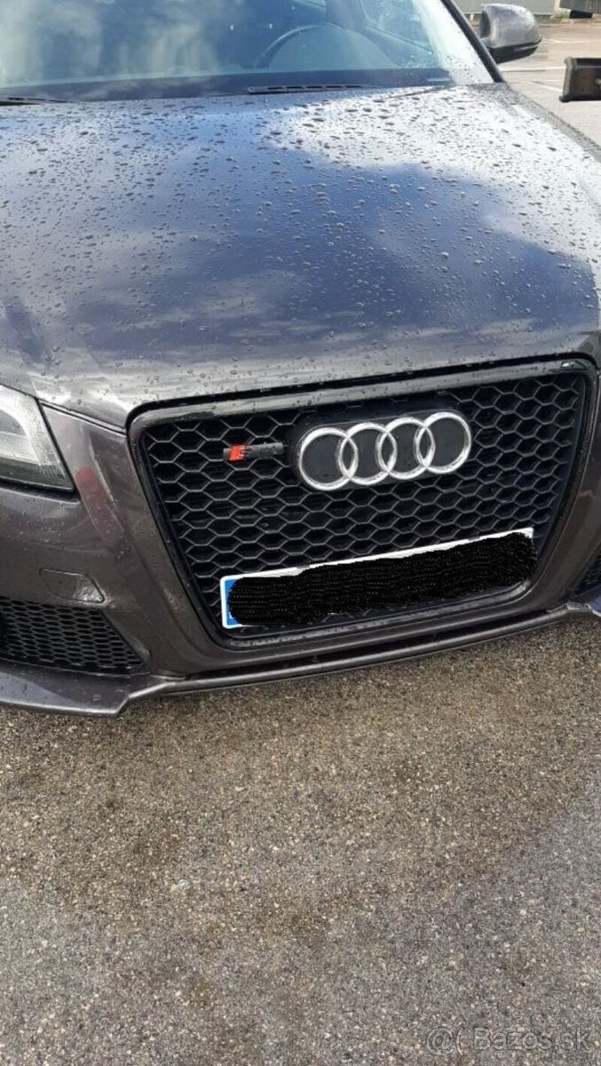 Cierne a sive Napisy S-LINE pre AUDI - 5