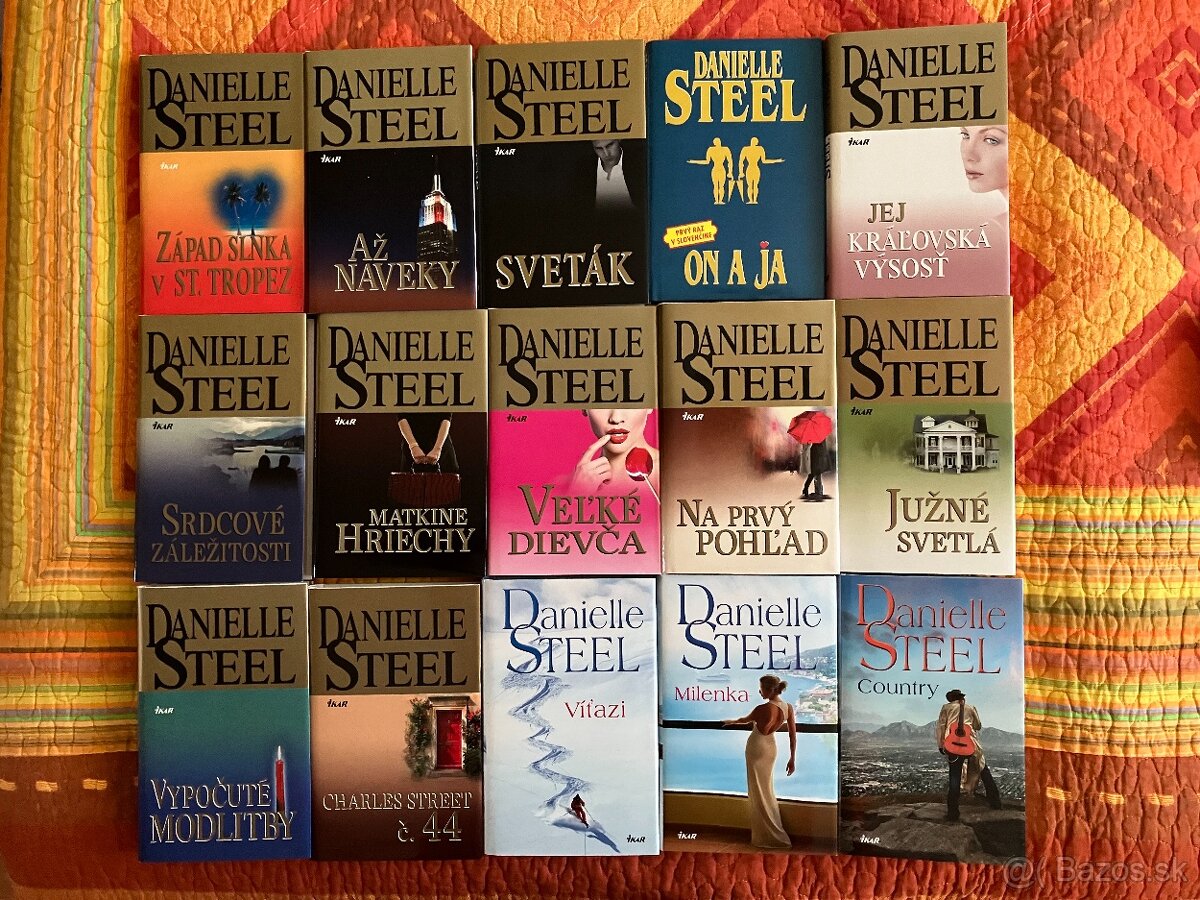 Knihy Danielle Steel - 5
