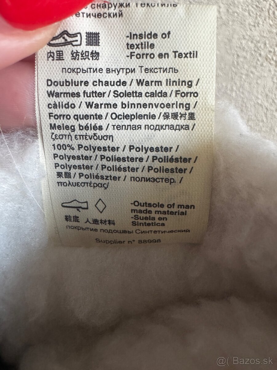 Zateplené Čižmičky veľkosti 18/19 - 5