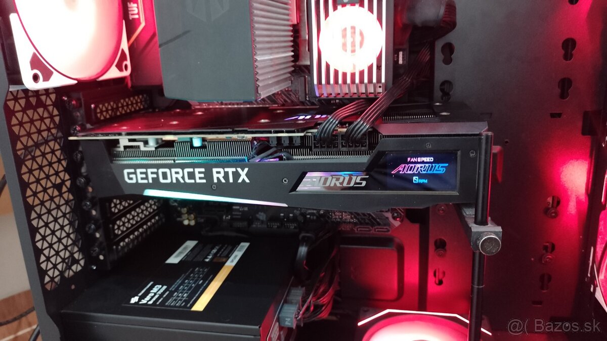Výkonný herný PC–Ryzen5+RTX 3070 AORUS MASTER+32GB Dominator - 5