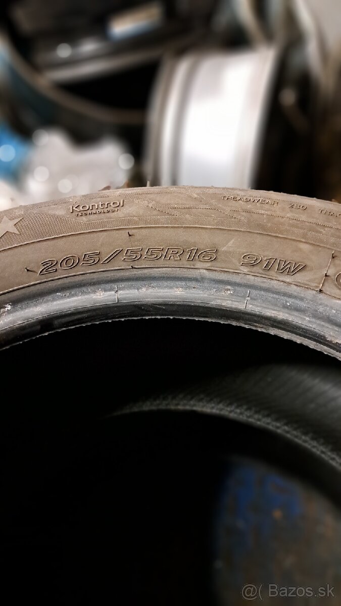 2KS letné 205/55/16 HANKOOK - 5