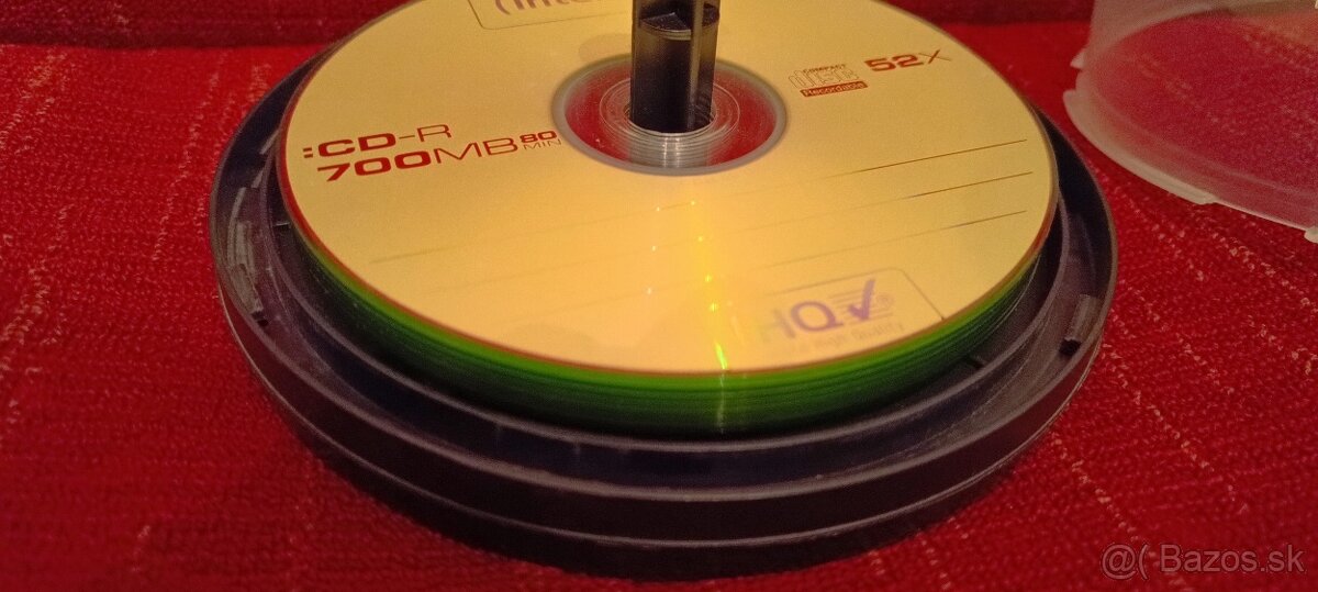 Médiá CD-RW, CD, DVD-RW, DVD-RAM + obaly + DVD Obaly - 5