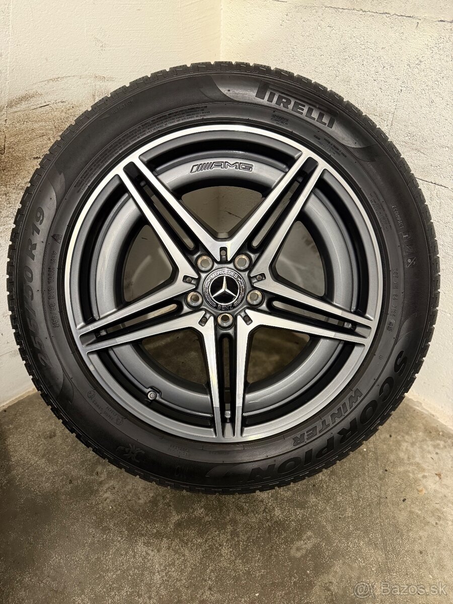 Zimná sada Mercedes Benz EQC AMG / GLC AMG 5x112 R19 - 5