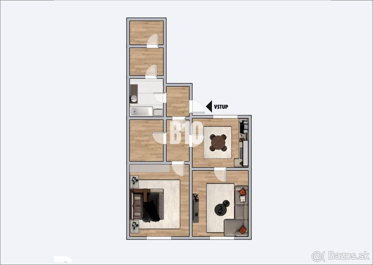 Rodinný dom s veľkým pozemkom v obci Čakajovce - 5