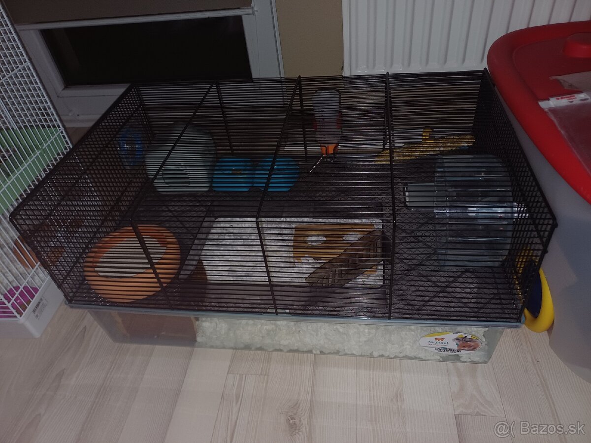 Škrečok+ klietka - 5