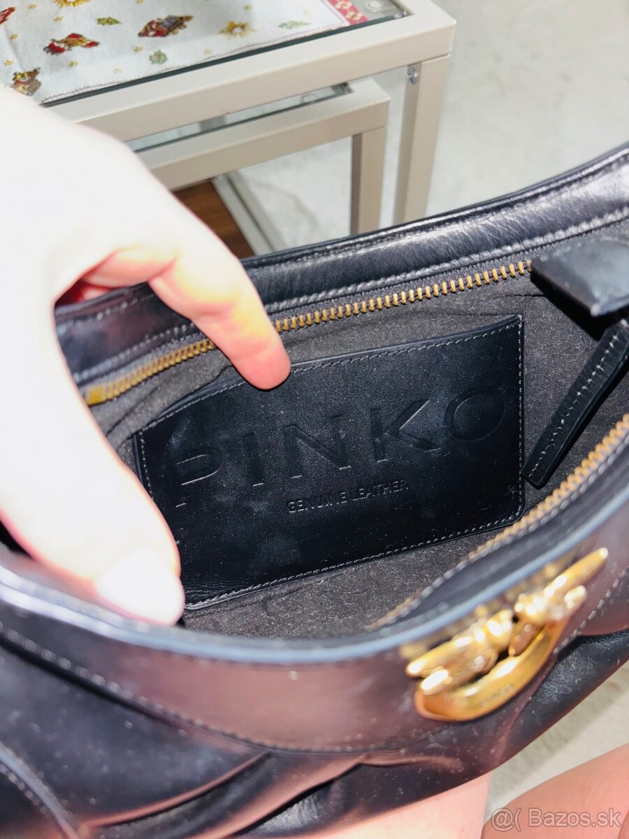 Pinko kabelka kožená - 5