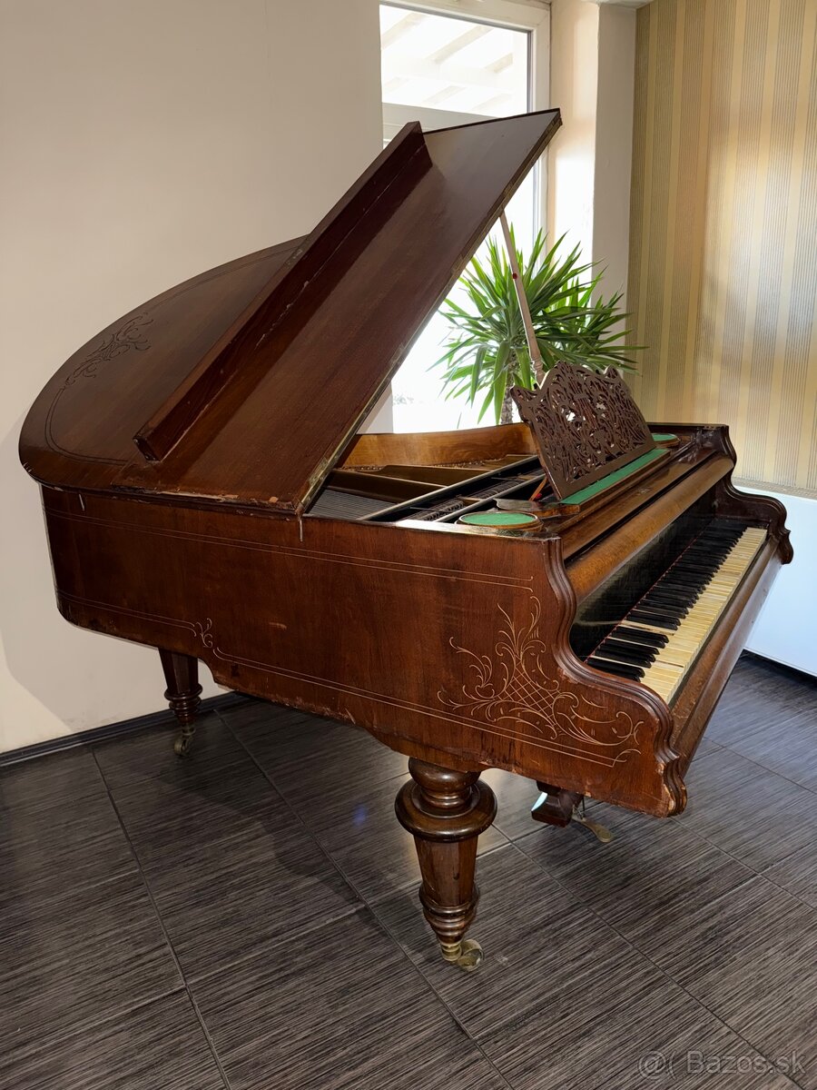 Starožitný klavír Johann Brunner 18stor. - 5