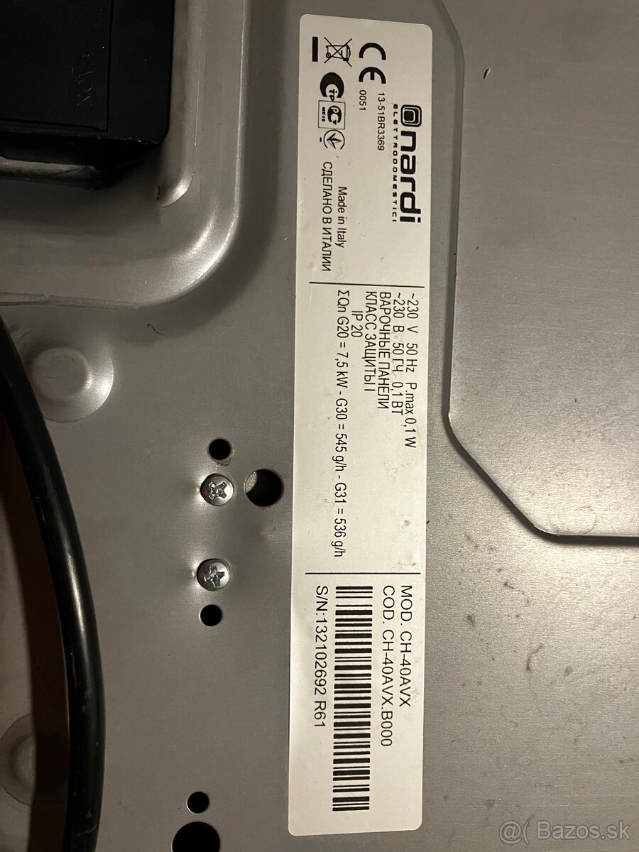 Varná doska Nardi - plynová - 5