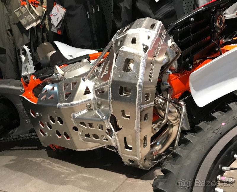 Zesílený kryt motoru a kolene výfuku KTM, Husqvarna, Gas Gas