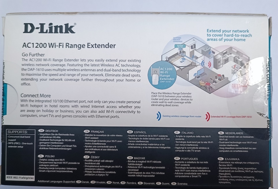 Predám Wi-Fi extender D-Link DAP-1610 - 5