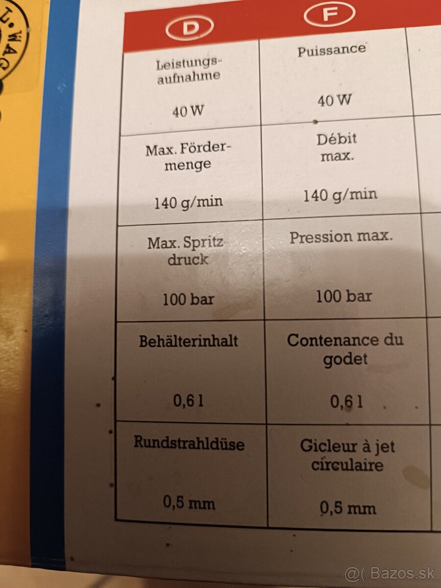 Striekacia elektrická pištoľ - 5