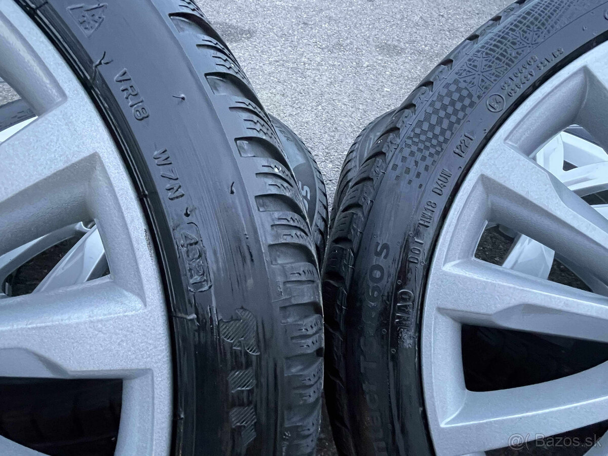 Phoenix-Silber Trinity silber orig.skoda Superb3V 5x112 8jx - 5