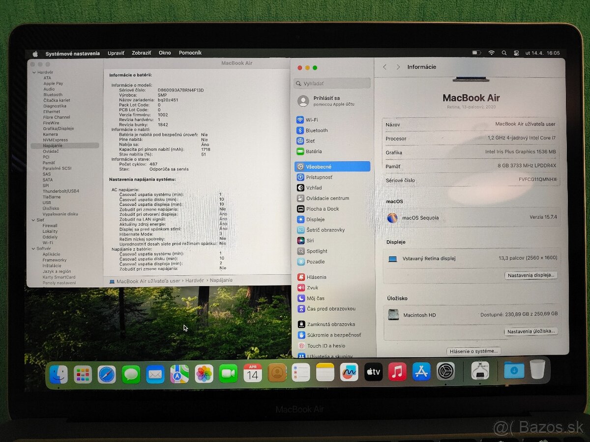 MacBook Air 2020 | i7 • 8GB • 256GB SSD - 5