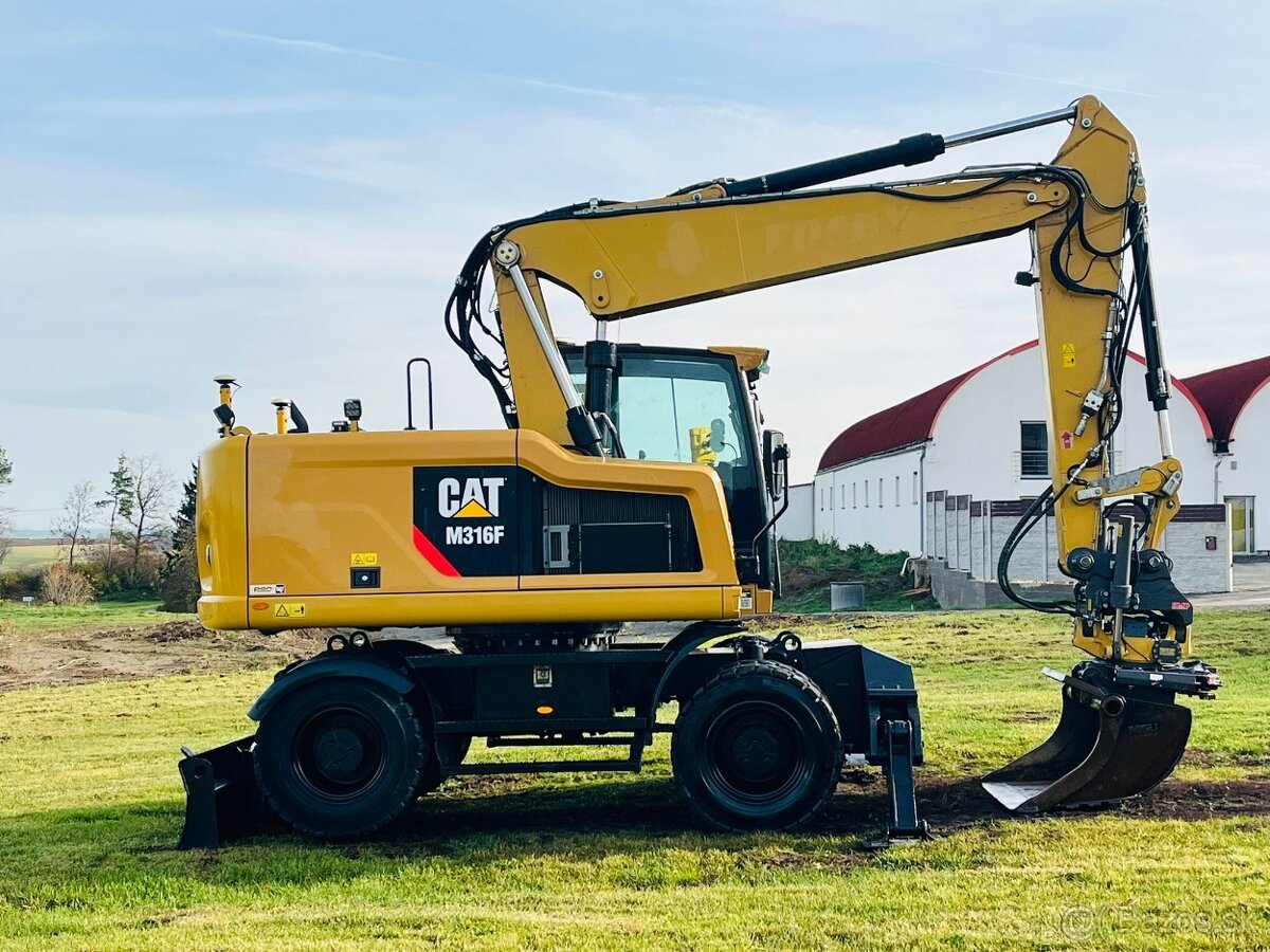 Kolesové rypadlo Caterpillar M316F - 5