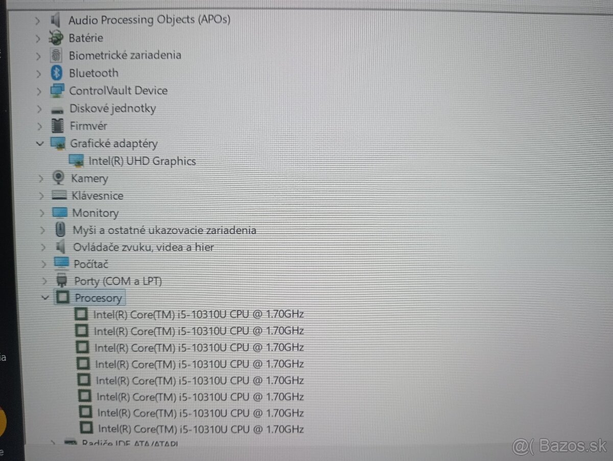 predám Dell Latitude 5410 , Intel i5 . 8gb ram , Win 11 - 5