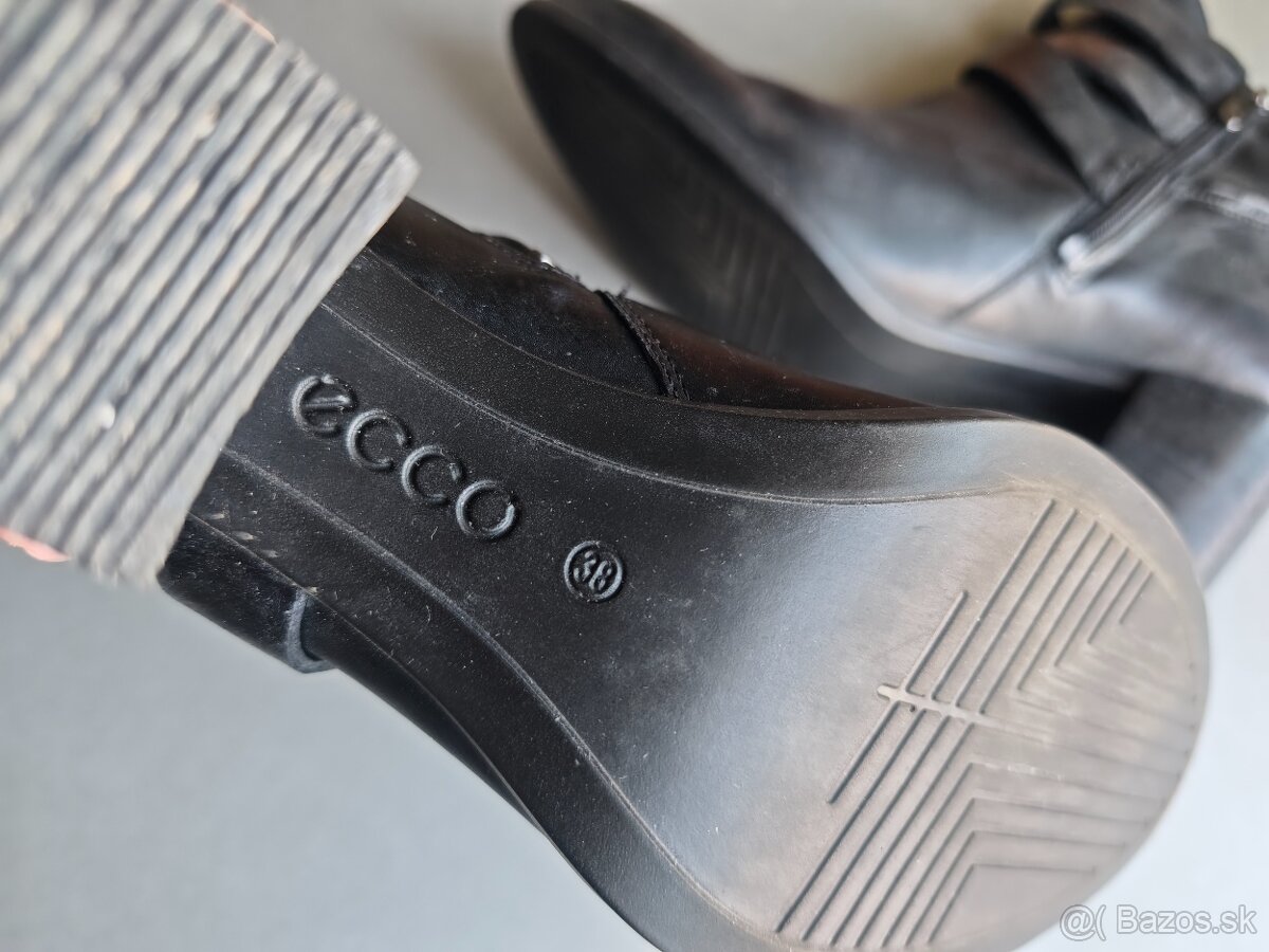 Dámske kožené topánky Ecco - 5