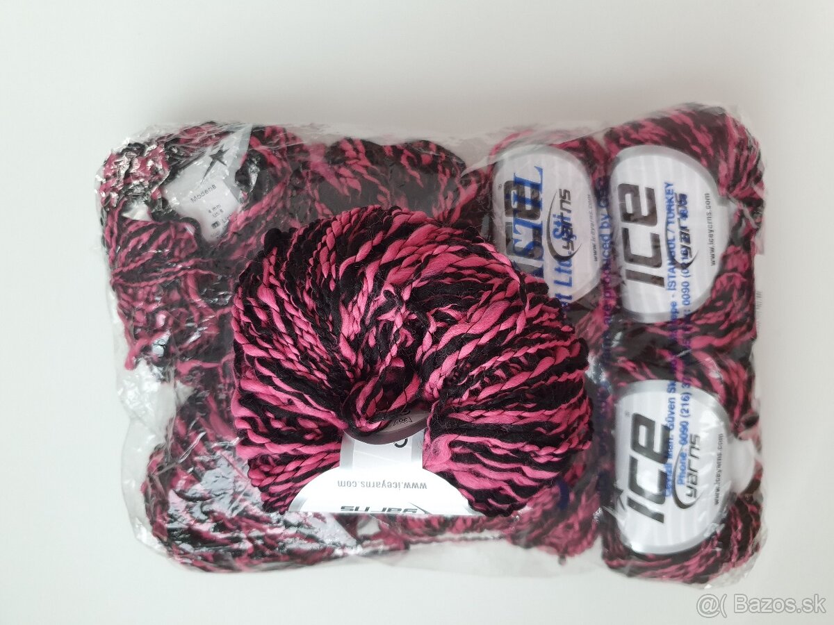 Vlna na pletenie, háčkovanie Ice Yarns - 5