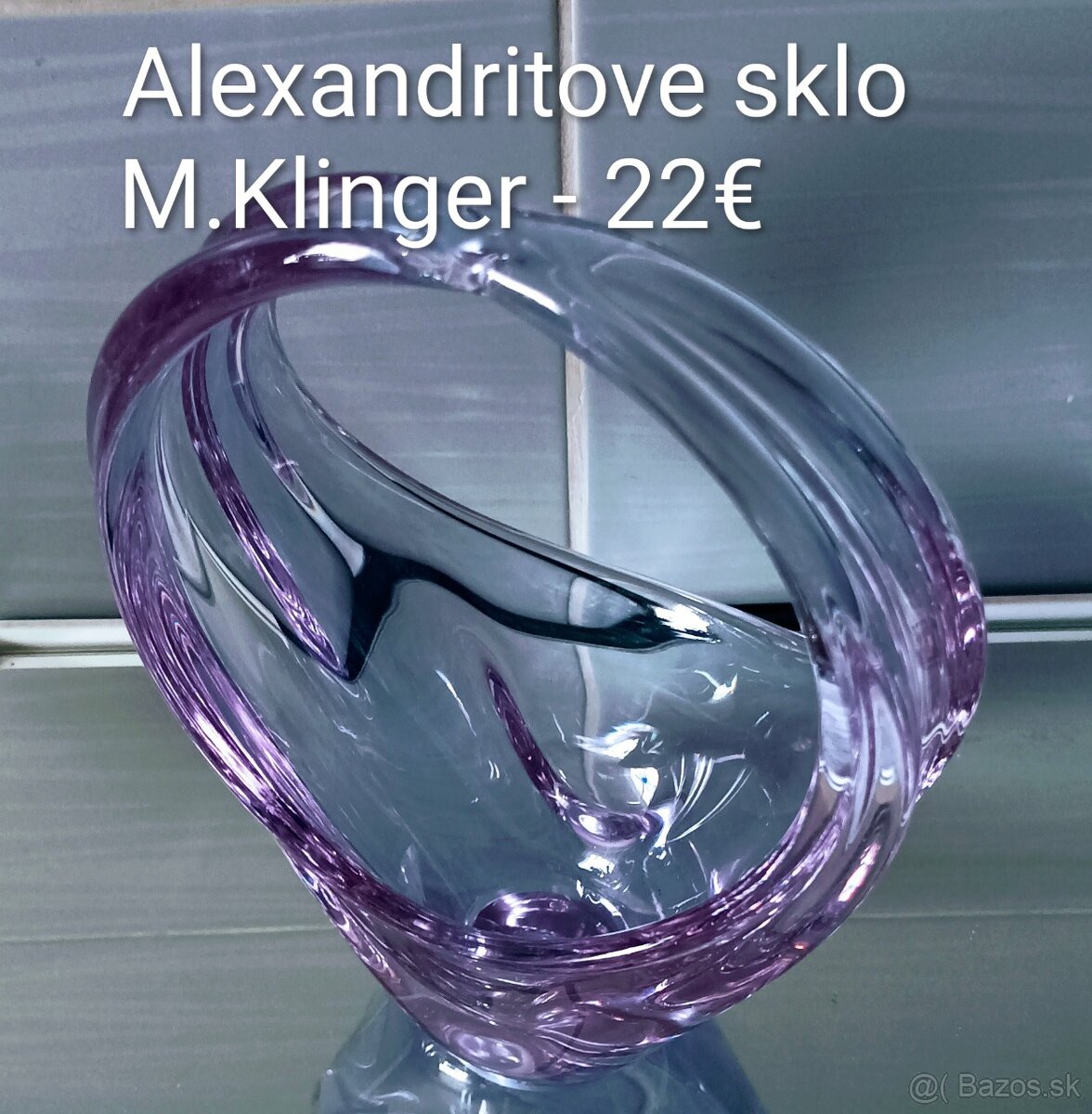 Hutné sklo - košíky - 5