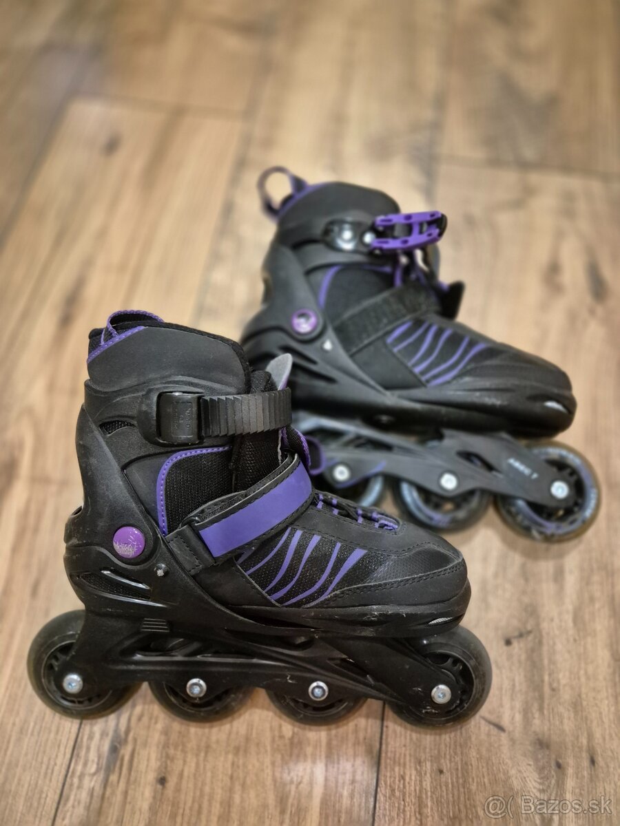 Korčule CRIVIT detske fialové - 5