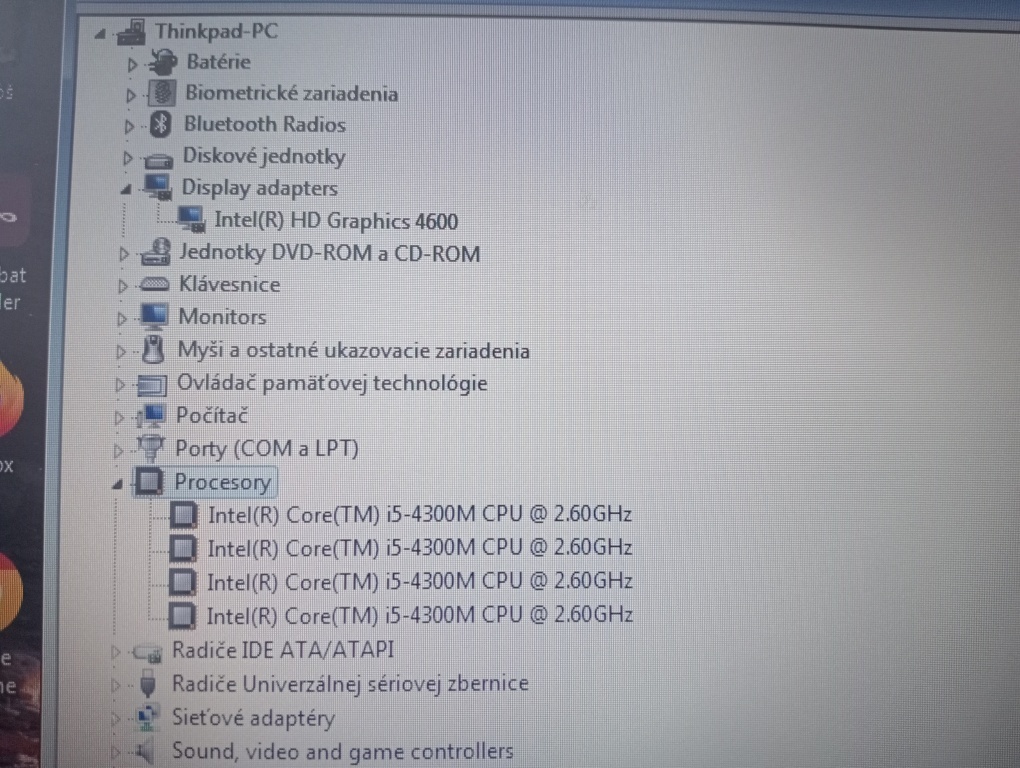 predám Lenovo thinkpad T440p , Intel core i5 , 8gb ram ,ssd - 5