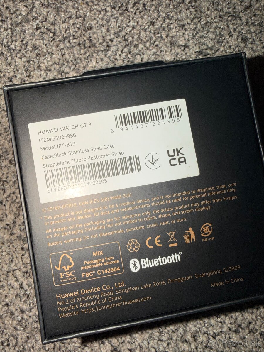 Predám Huawei Watch GT3 Black Stainless Steel - 5