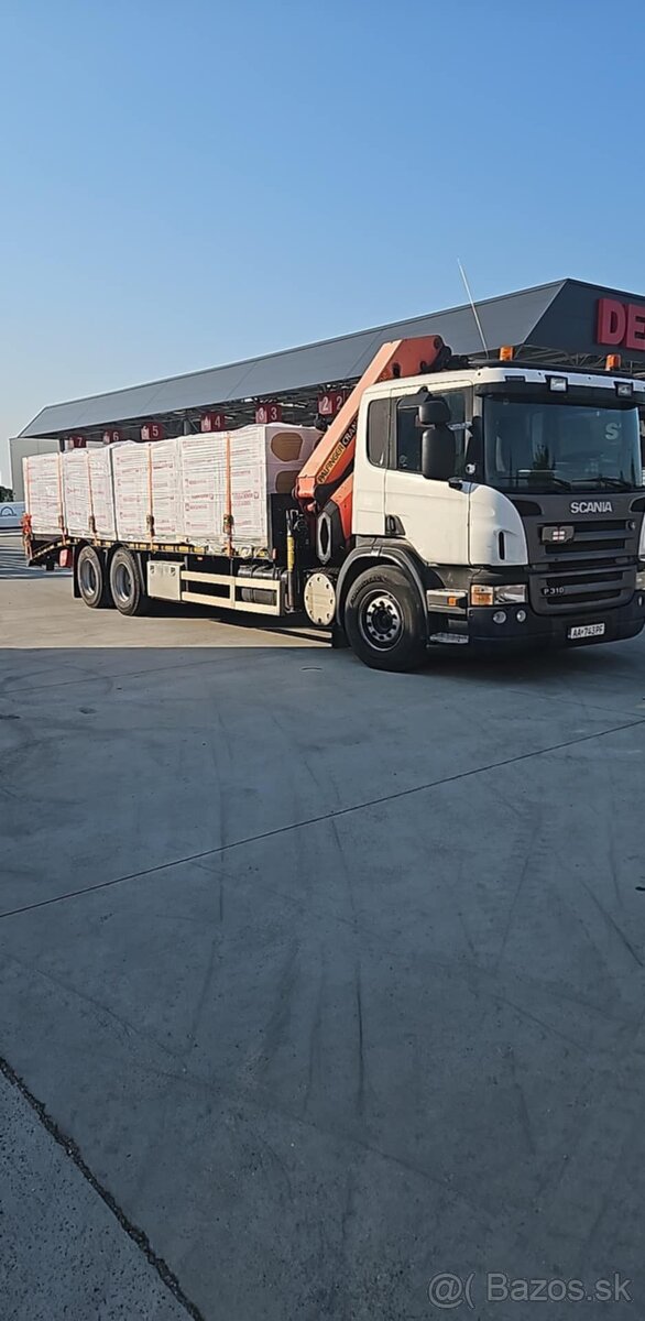 Autodoprava s hydraulickou rukou - 5