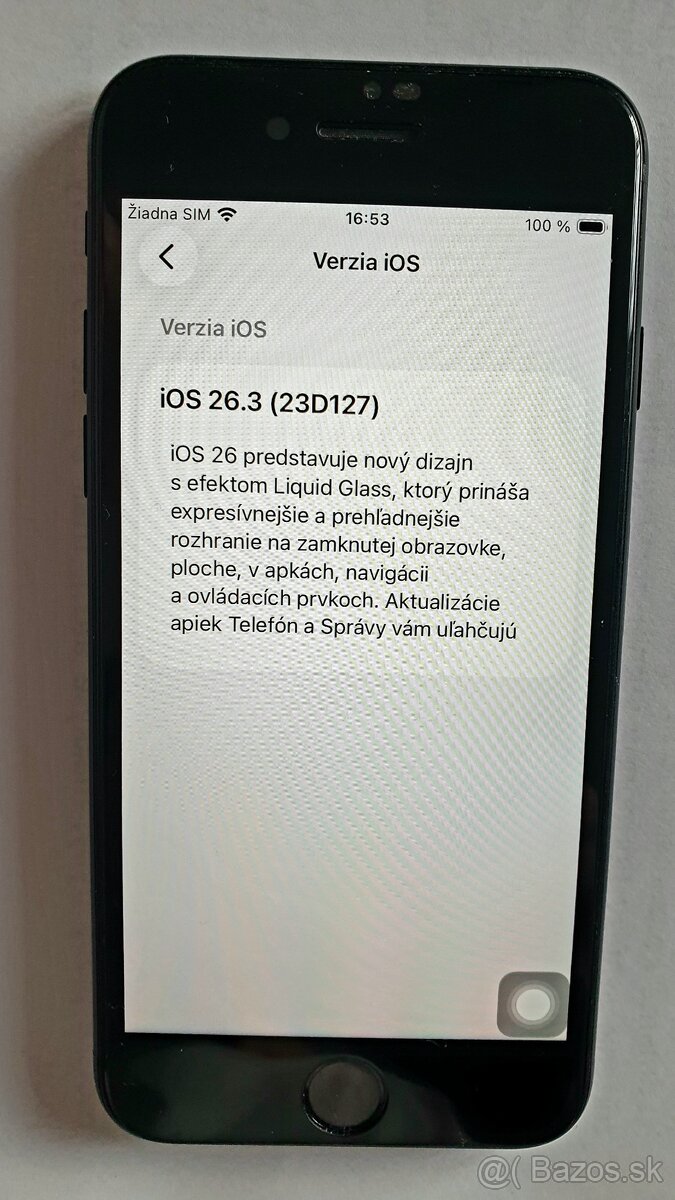 Predám iPhone SE 2022 128gb /3. gen./ - čierny. - 5
