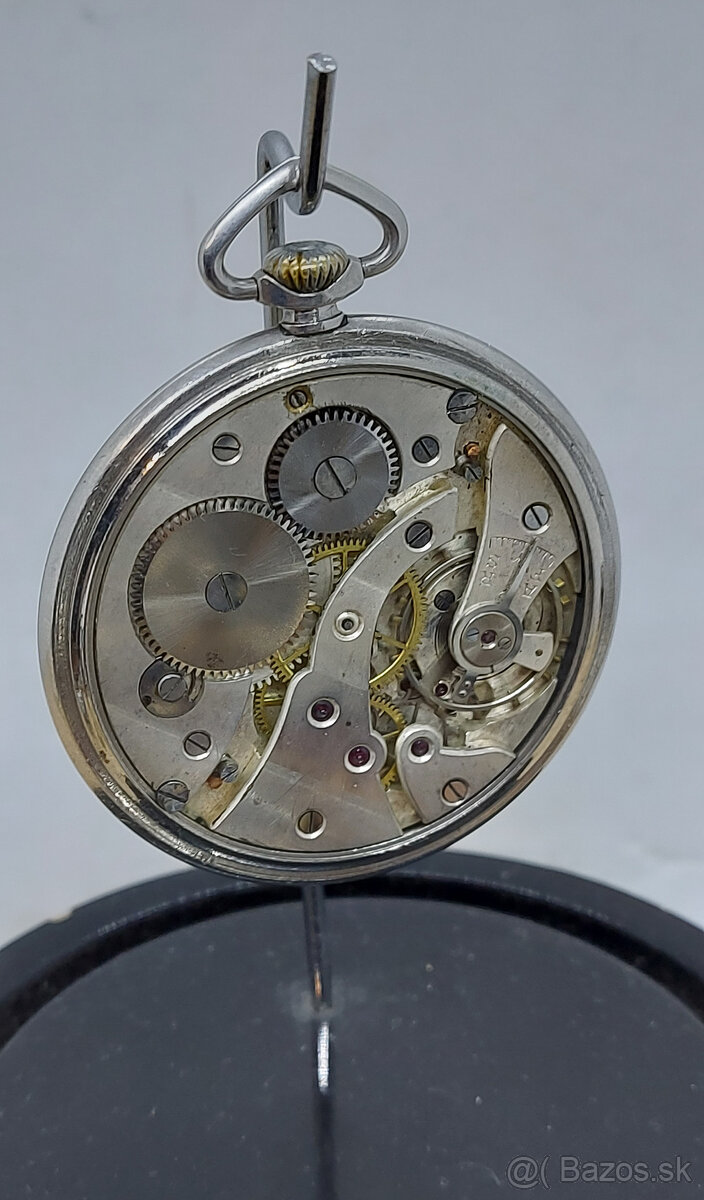 Predám funkčné vreckové hodinky UNION S.A. Soleure Artdeco - 5