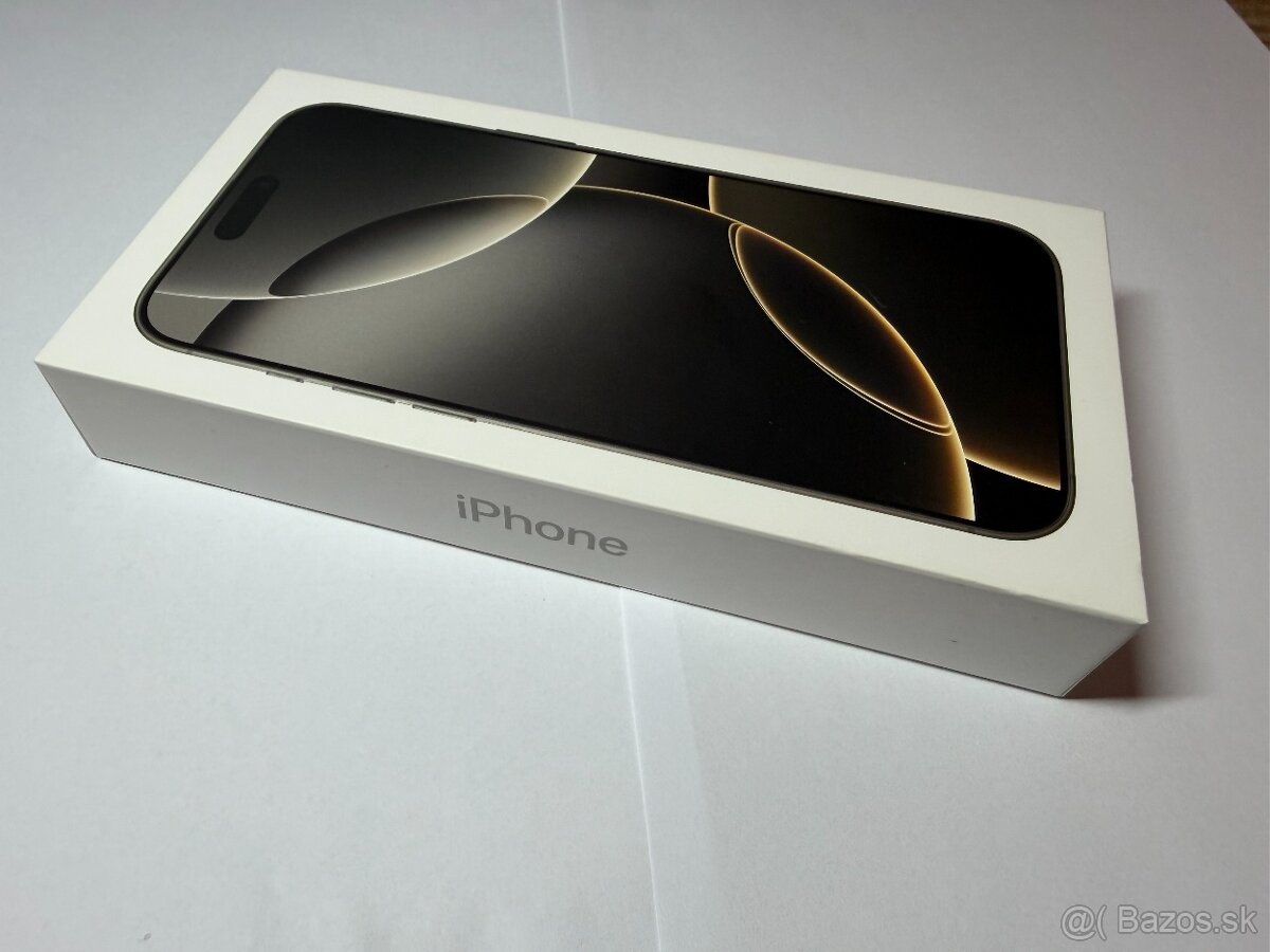 Apple iPhone 16 Pro MAX 256GB Natural Titanium, TOP stav - 5