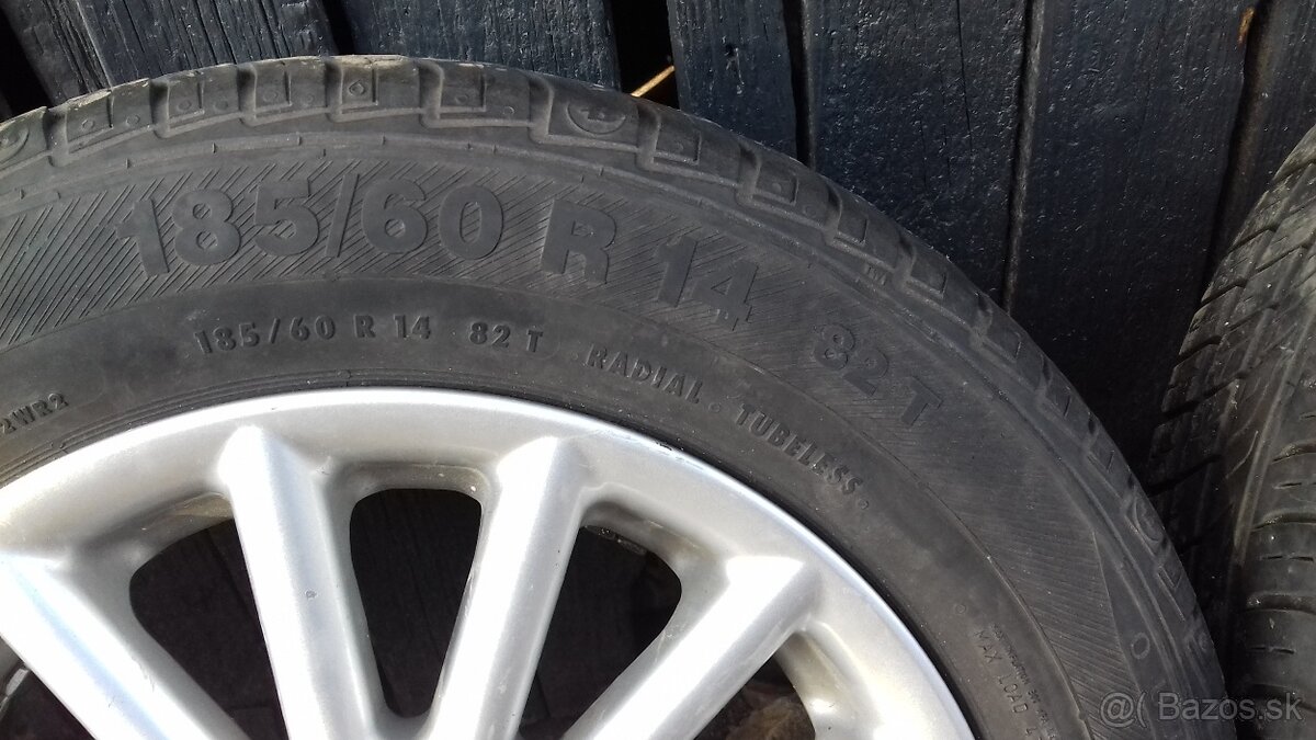 Elektróny R14 - 5x100 185/60 r14 - 5