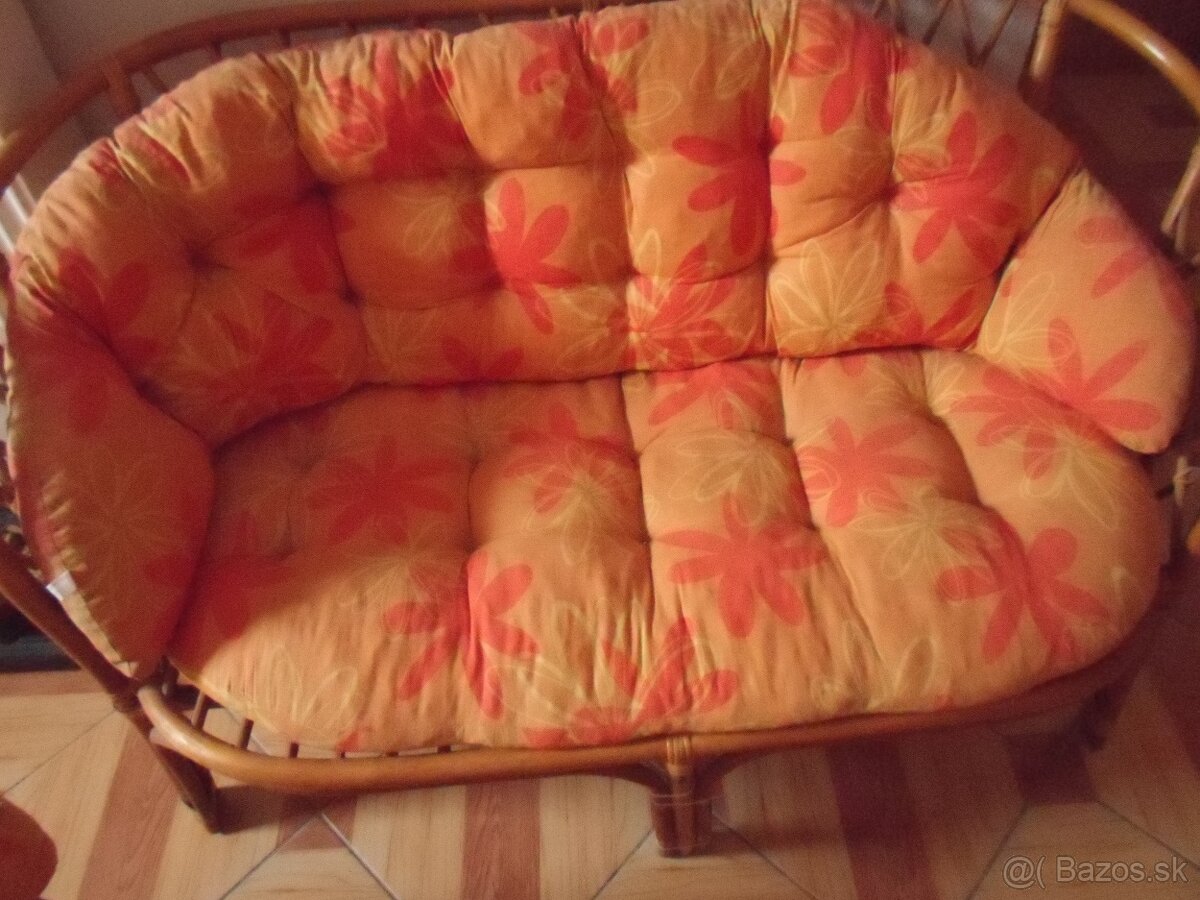 Kvalitná prutená zostava s poduškami - 5