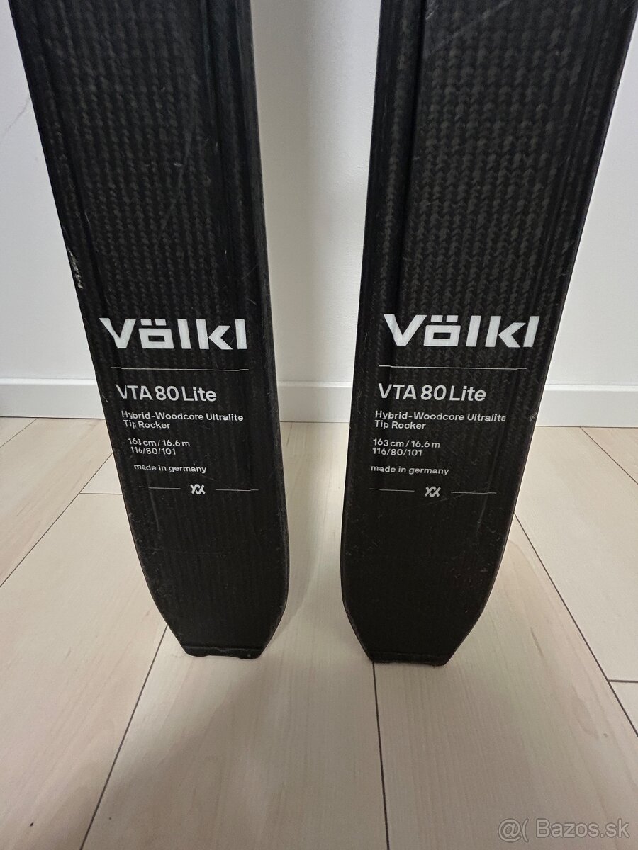 Skialp lyze Volkl VTA 80 Lite + Viazanie Fritschi Xenic 10 - 5