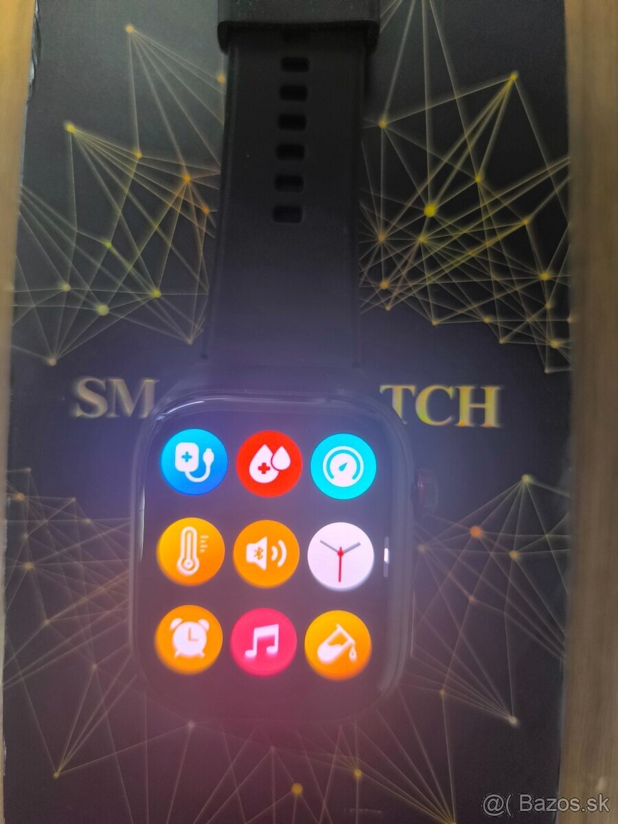 Smart hodinky cierne nove - 5