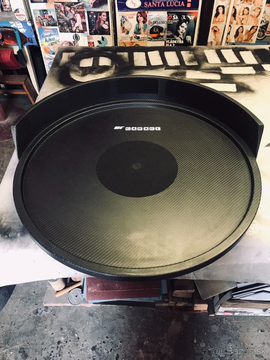 Uni Carbon kryt rezervného kolesa WRC - 5