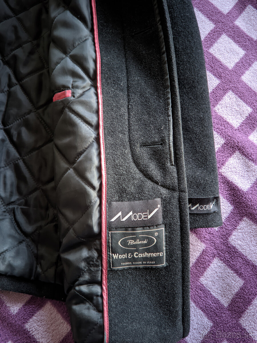 pánsky kabát, veľkost 48 - 5