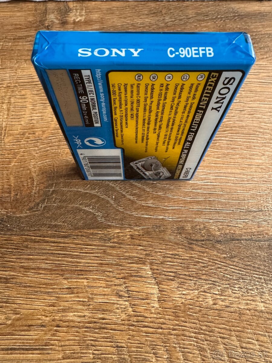 Audiokazeta Sony EF 90 C-90EFB. - 5