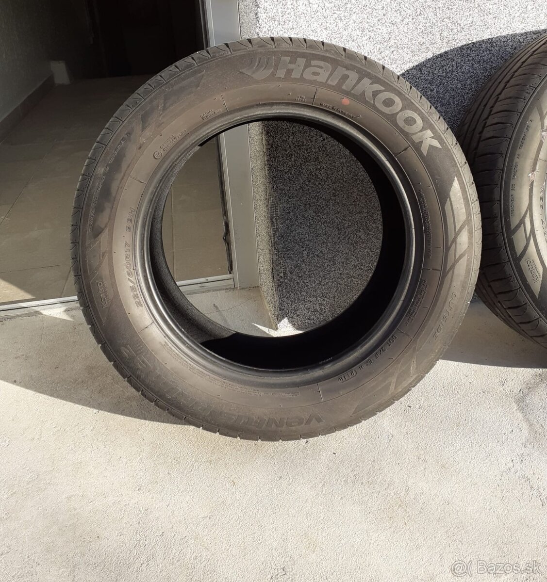 Predám letné pneumatiky HANKOOK - 5