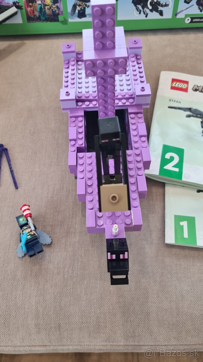 Lego 21264 Minecraft Enderdragon a koncová loď - 5