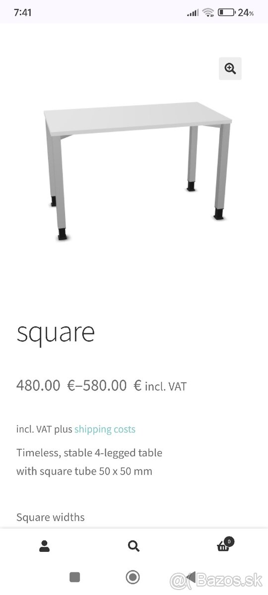 Podnoz k pisaciemu stolu - 5