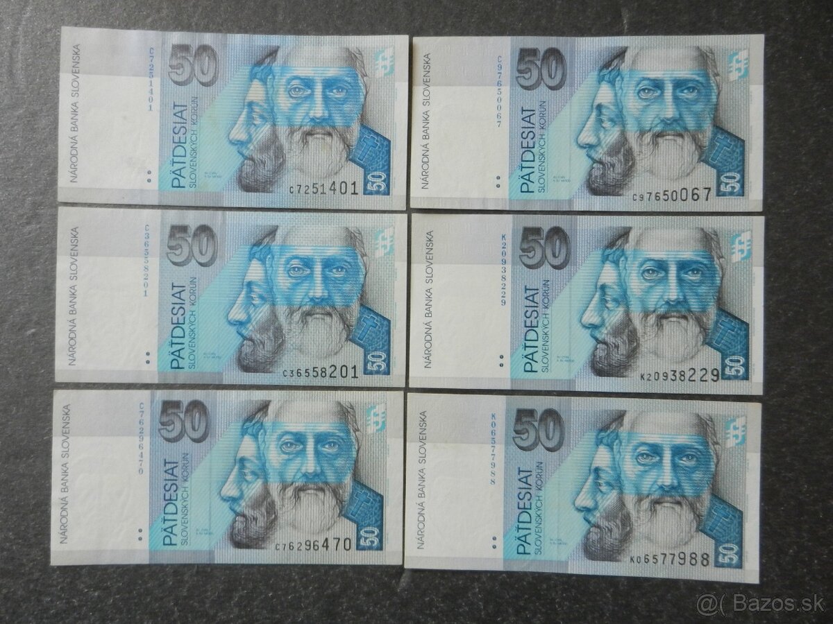 Slovenské bankovky pred eurom - 5