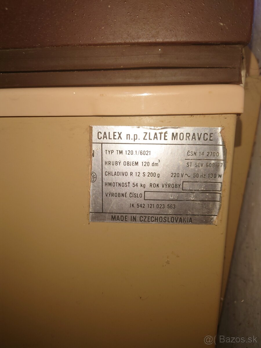 Retro mraznička - funkčná CALEX 120 - 5