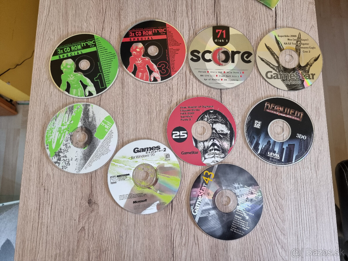 Predam CD z casopisov LEVEL, SCORE, GAMESTAR - 5