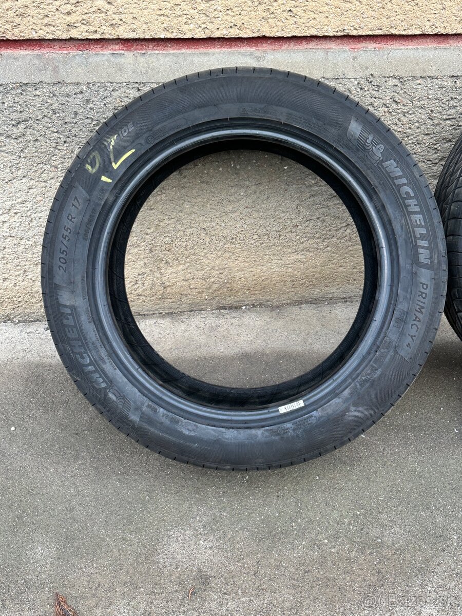 Letné pneumatiky R17 Michelin Primacy 4 - 5