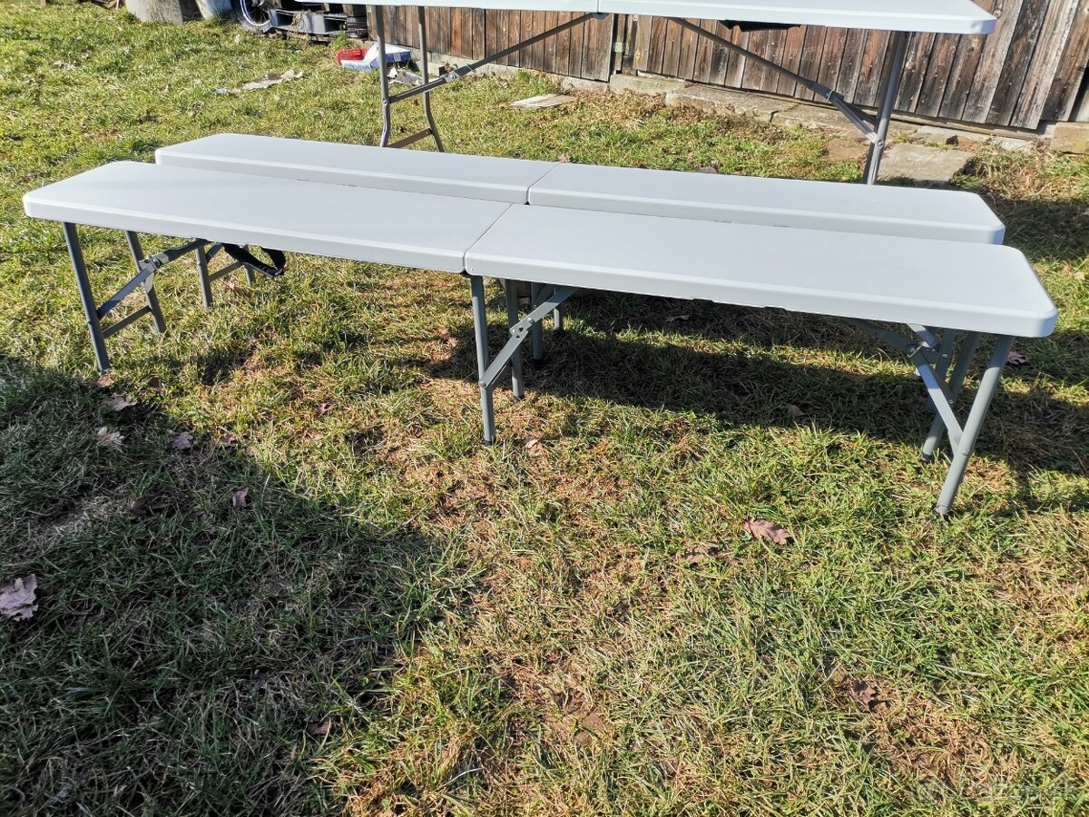 Rozkladací stôl a lavice - 5